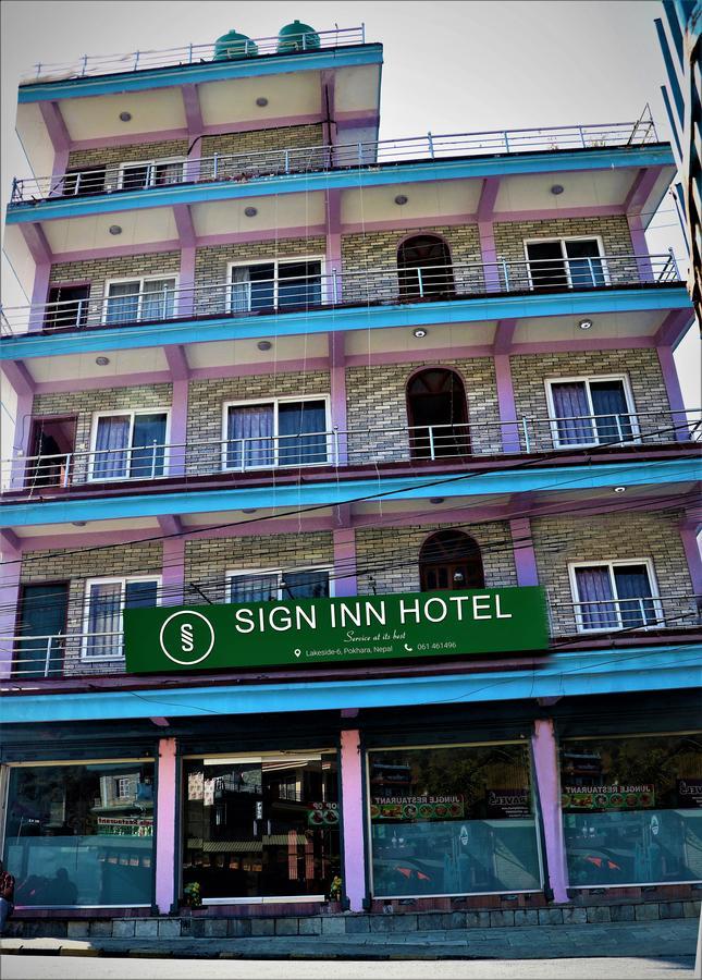 بوكْرا Oyo 193 Sign Inn Hotel المظهر الخارجي الصورة